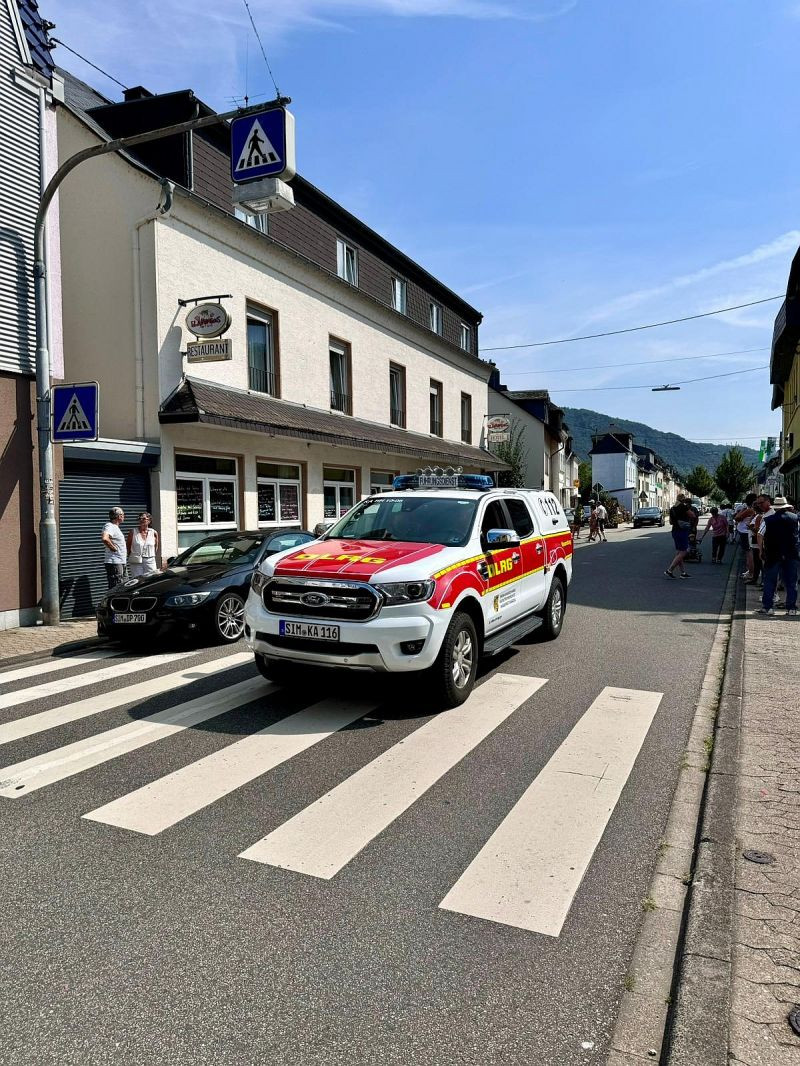 S1.01 Absicherung Festzug Fanfarenzug Grün-Weiß Bad Salzig e.V. am 01.09.2024